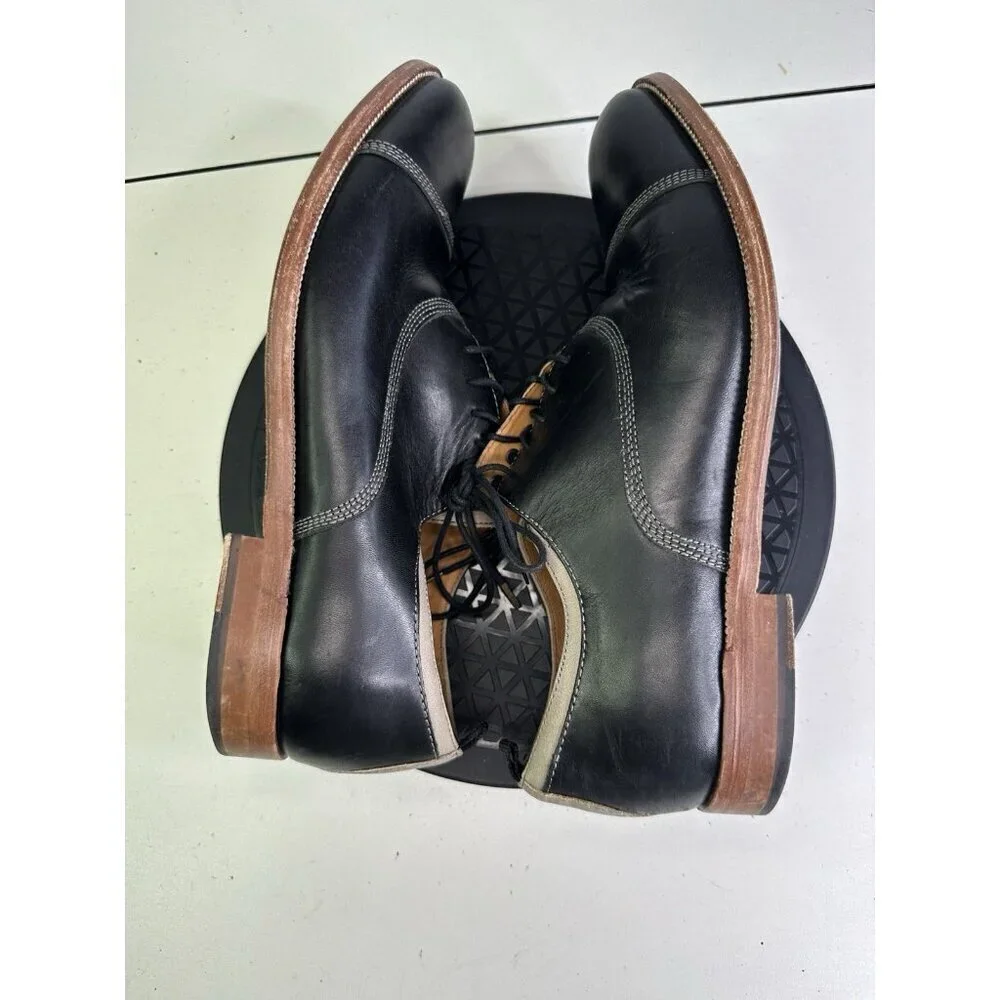 Johnston & Murphy Shoes Mens Leather Sheepskin Memory Foam Sz 11 M